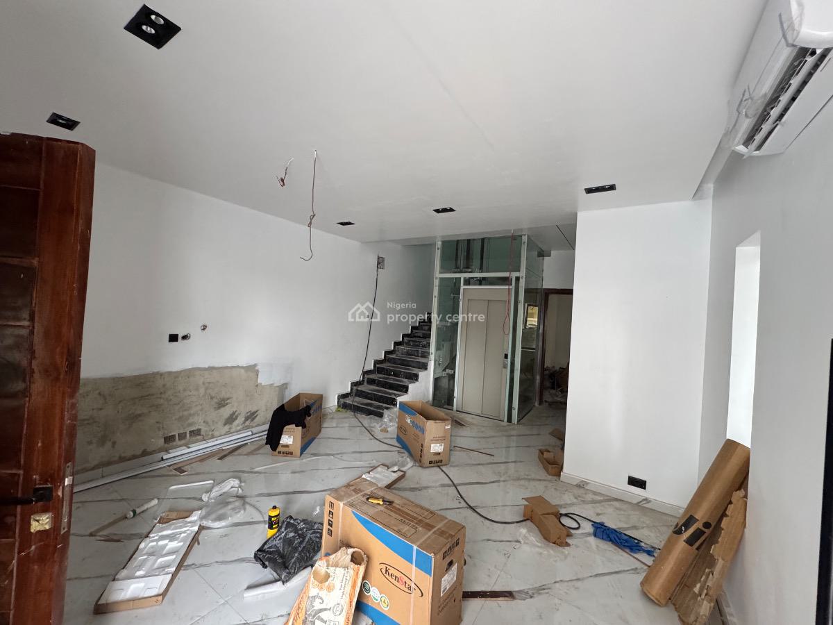 Luxurious 5 Bedrooms Self Compound Townhouse with Private Elevator, Parkview, Ikoyi, Lagos, House for Sale