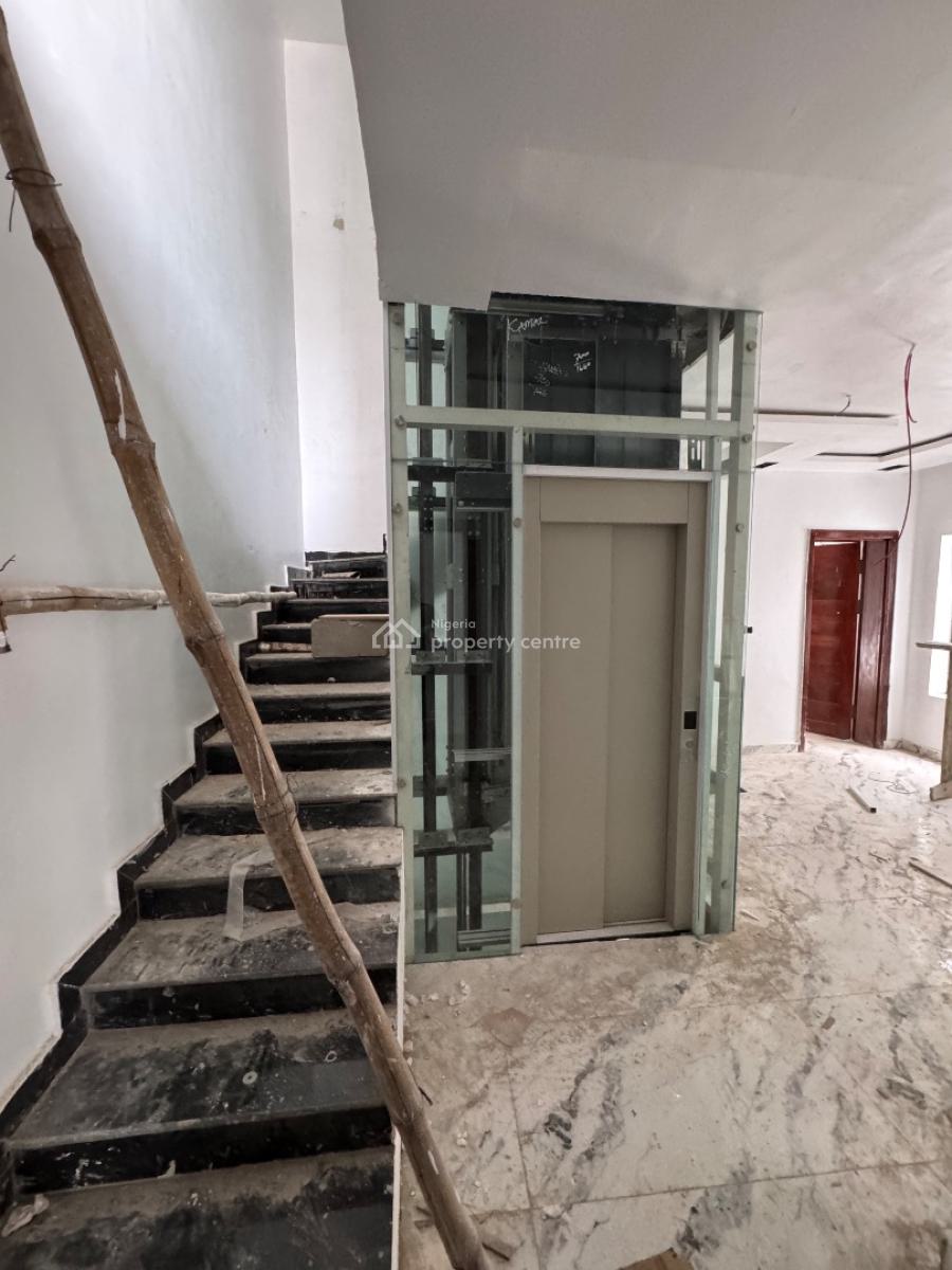 Luxurious 5 Bedrooms Self Compound Townhouse with Private Elevator, Parkview, Ikoyi, Lagos, House for Sale