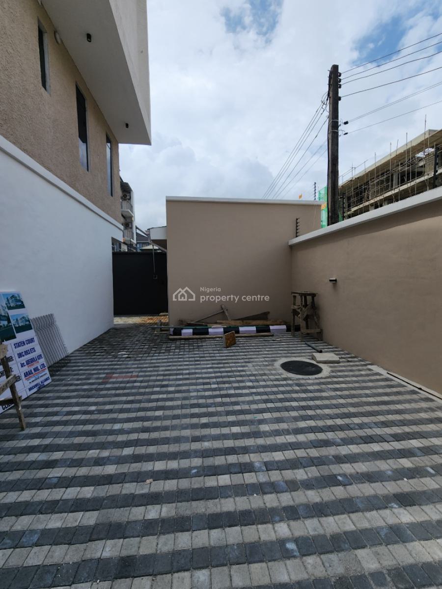 Elegant 4 Bedroom Terrace Duplex with Bq in a Prime Location, Ikate, Lekki, Lagos, Terraced Duplex for Sale