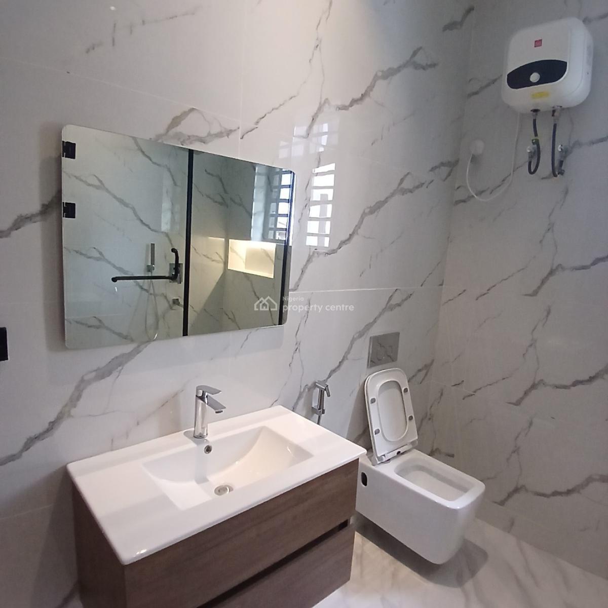 Newly Built 4 Bedroom Terrace Duplex with Bq, Lekki Phase 1, Lekki, Lagos, Terraced Duplex for Sale