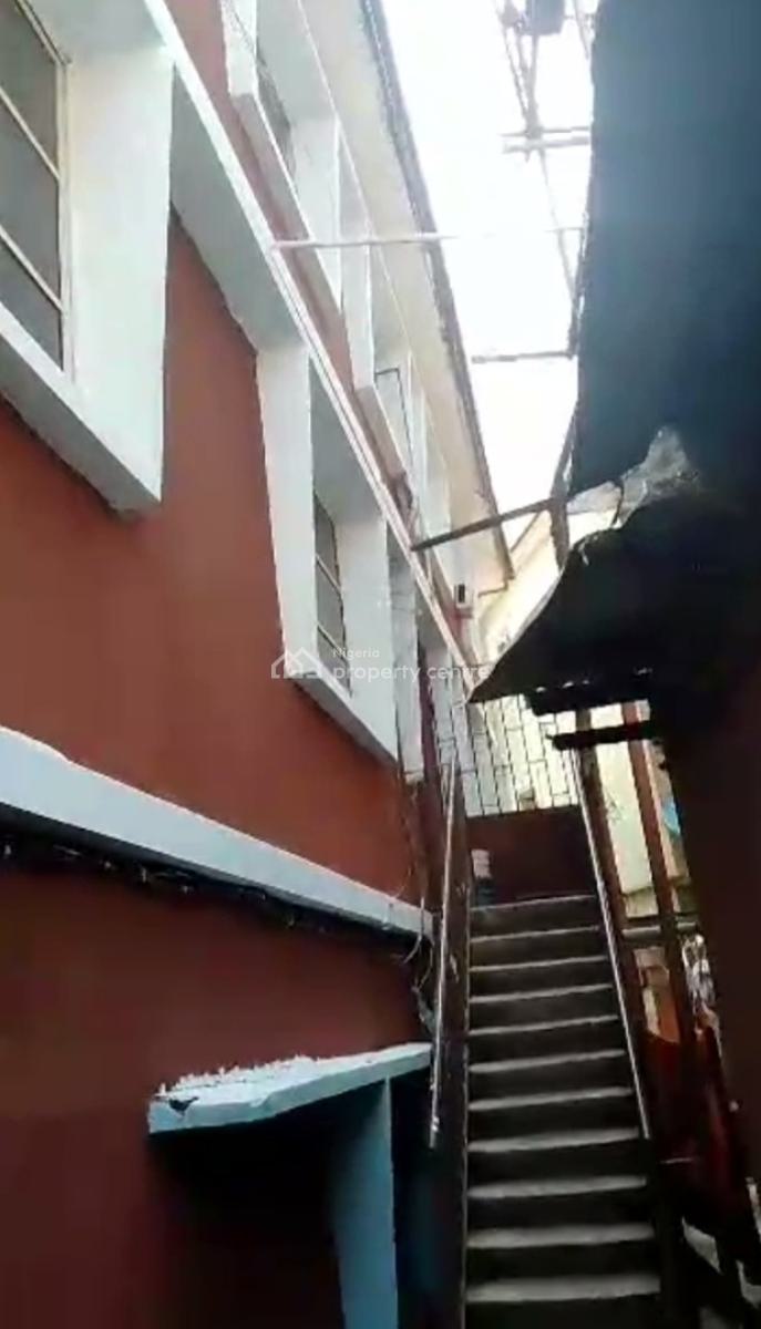 a Demonishable Two Storey Building, Ilupeju, Lagos, Block of Flats for Sale