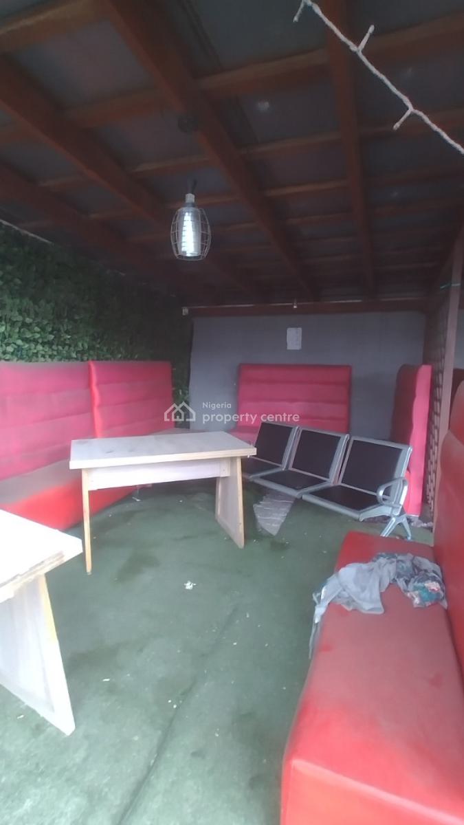 Ready Built Lounge Space on The Express Busy Environment, Close to Shoprite, Sangotedo, Ajah, Lagos, Restaurant / Bar for Rent
