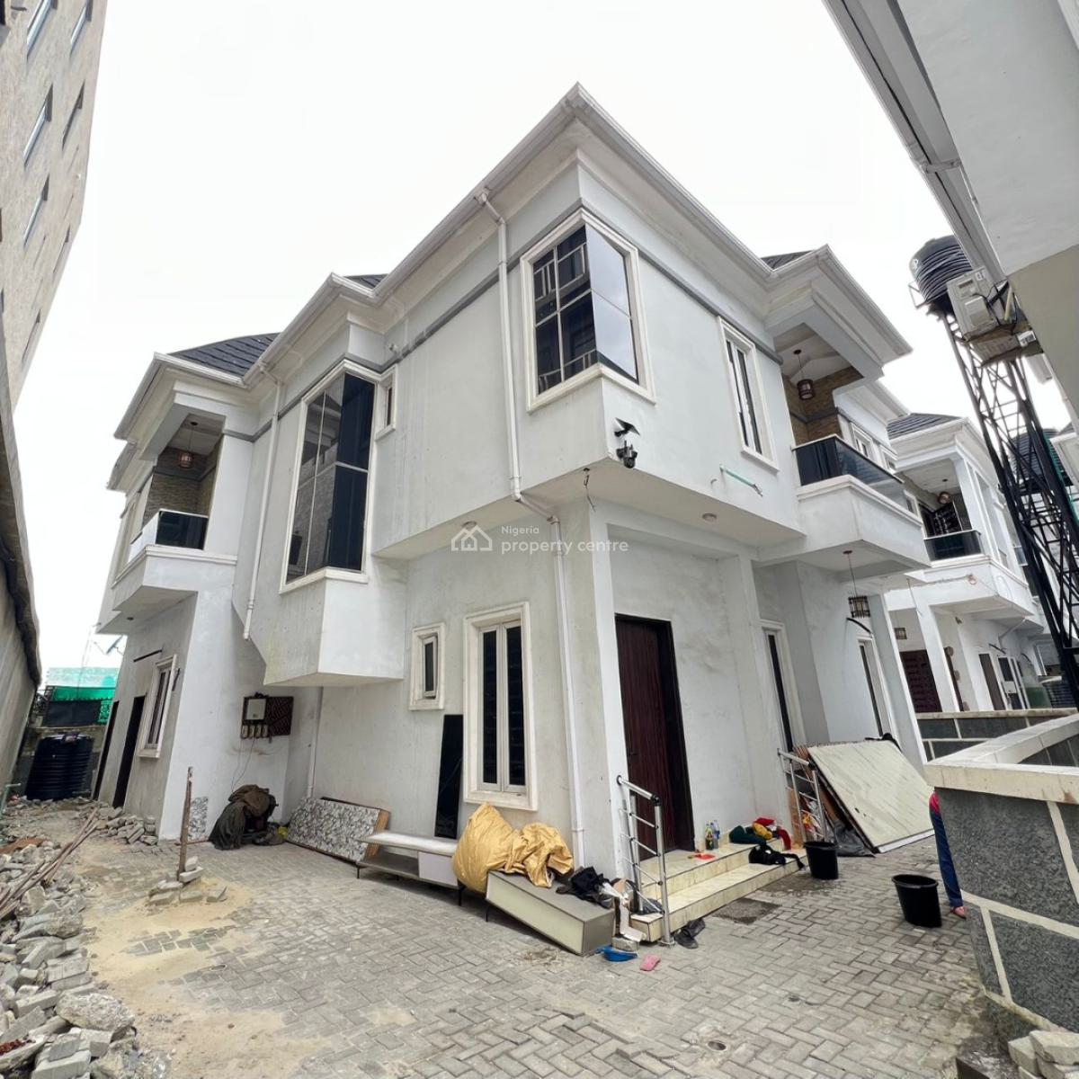 Fully Detached 5 Bedrooms Duplex with a Bq, Along The Road, Suitable for Commercial, Orchid Road, Lekki, Lagos, Detached Duplex for Rent