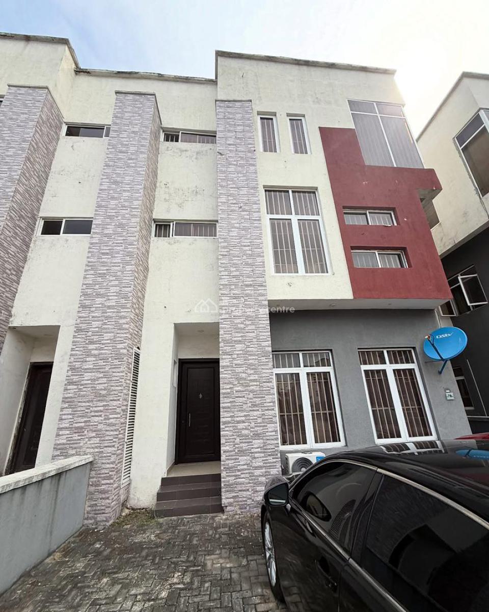 Fully Furnished 4 Bedroom Townhouse in Estate, Osapa, Lekki, Lagos, House for Sale