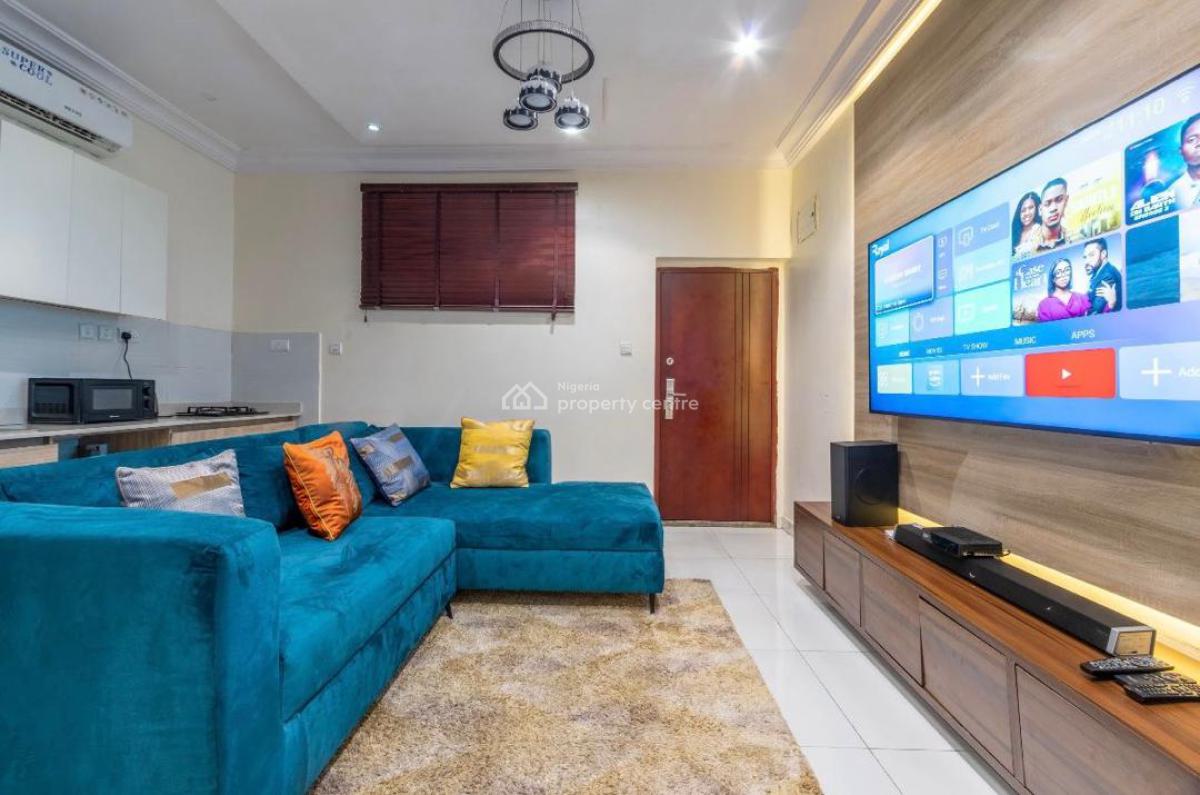 Nicely Furnished 1 Bedroom Apartment, Chevron, Lekki, Lagos, Flat / Apartment Short Let