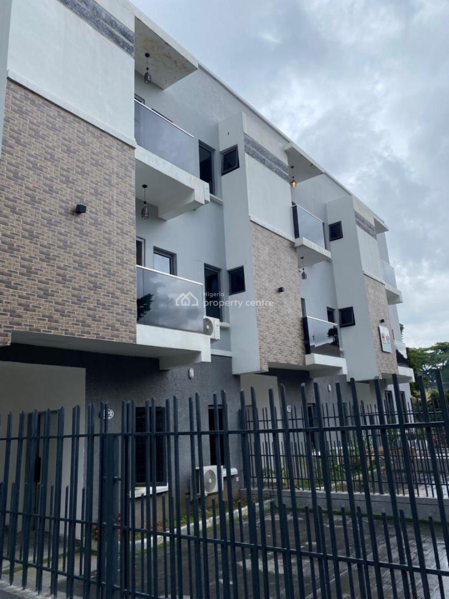 Newly Built 5 Bedroom Terrace Duplex with Bq, Wuse, Abuja, Terraced Duplex for Rent