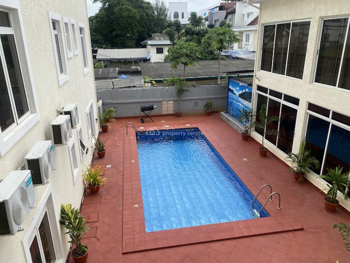 Spacious 4 Bedroom Apartment with Bq & Swimming Pool, Ikoyi, Lagos, House for Rent