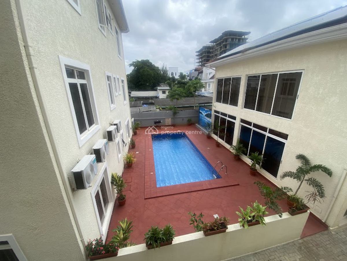 Spacious 4 Bedroom Apartment with Bq & Swimming Pool, Ikoyi, Lagos, House for Rent