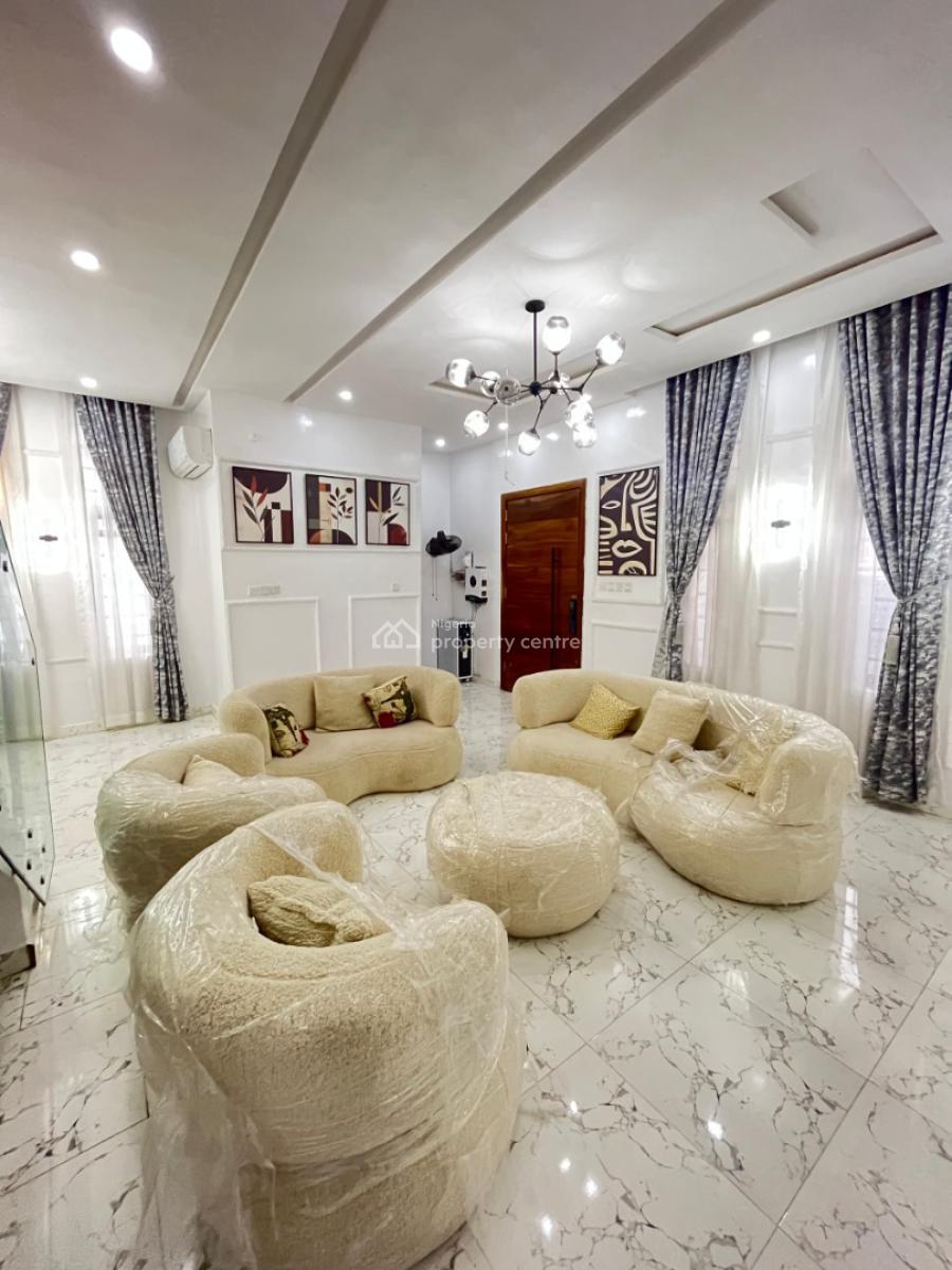 4 Bedroom Fully Detached Duplex with Bq, Agungi East Estate, Agungi, Lekki, Lagos, Detached Duplex for Sale