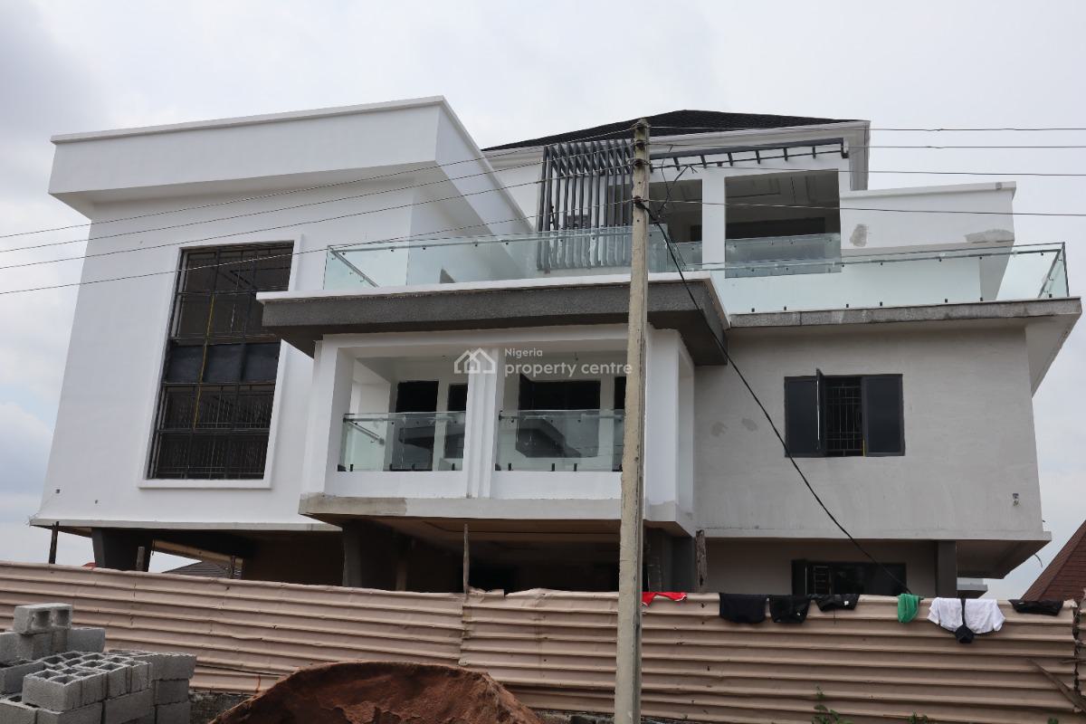 Luxury 9 Bedroom Mansion with 7 Parlours and 12 Rooms Bq, By Channel Television, Guzape District, Abuja, Detached Duplex for Sale