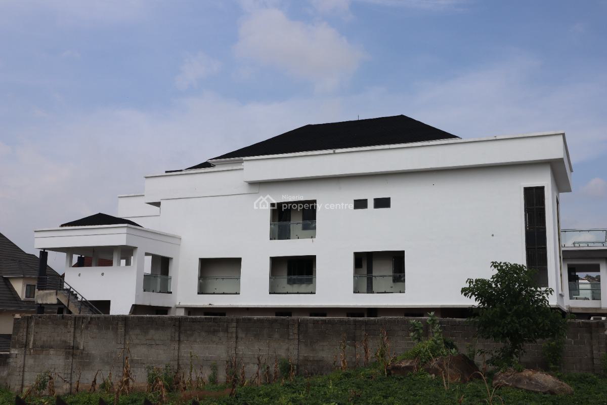 Luxury 9 Bedroom Mansion with 7 Parlours and 12 Rooms Bq, By Channel Television, Guzape District, Abuja, Detached Duplex for Sale