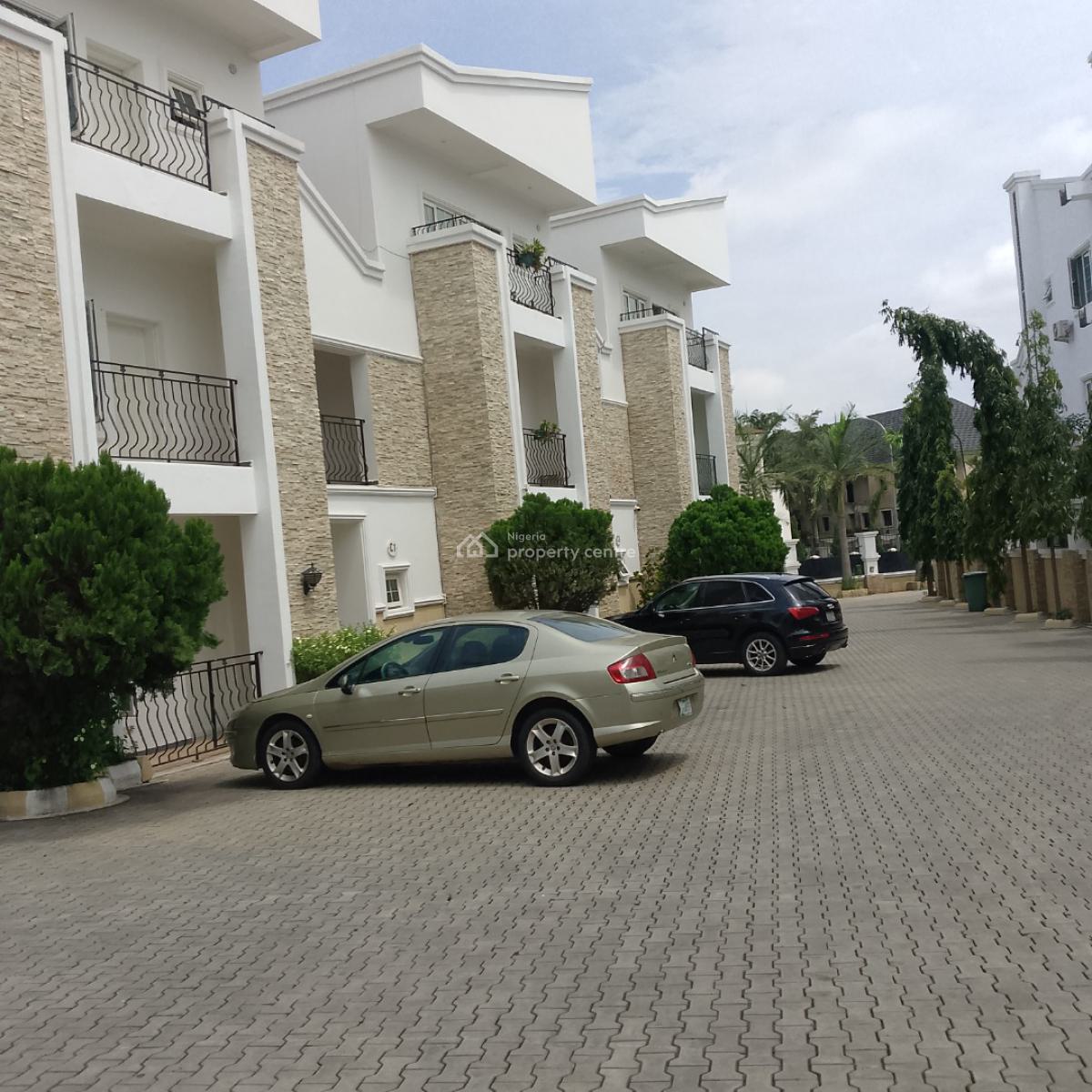 4-bedroom Terrace with a Room Boys Quarter, Katampe Extension, Katampe, Abuja, Terraced Duplex for Rent