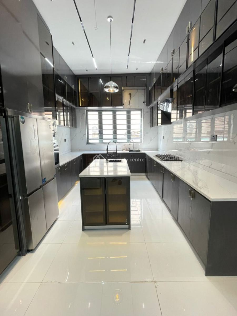 Gorgeously Built 5 Bedroom Fully Detached Duplex with Boys Quarter., Agungi, Lekki, Lagos, Detached Duplex for Sale