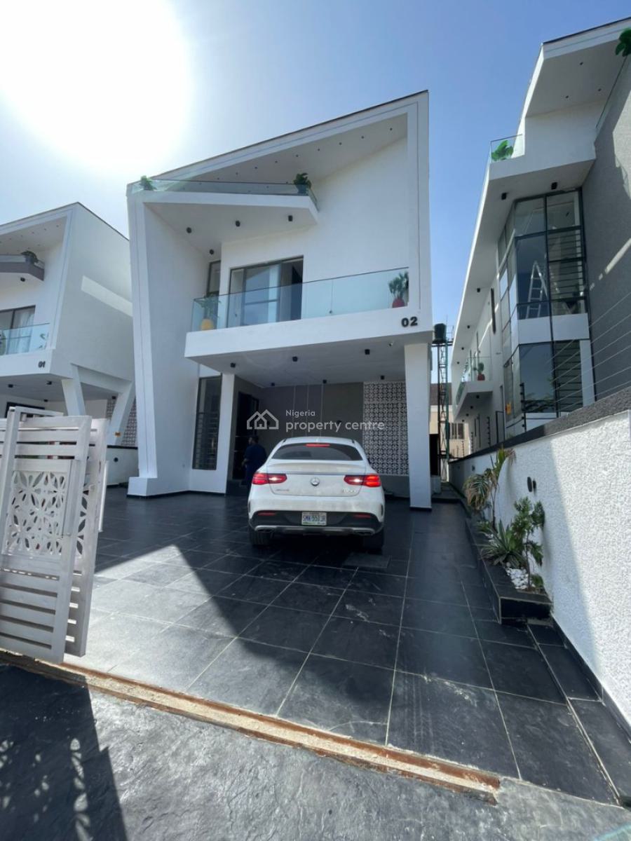 Gorgeously Built 5 Bedroom Fully Detached Duplex with Boys Quarter., Agungi, Lekki, Lagos, Detached Duplex for Sale