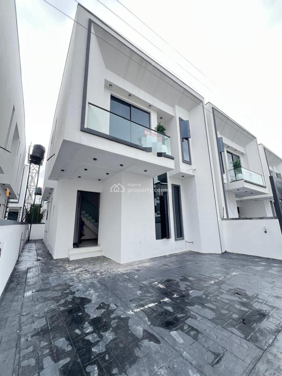Contemporary 4 Bedroom Semi Detached Duplex with a Bq, Ikate, Lekki, Lagos, Semi-detached Duplex for Sale