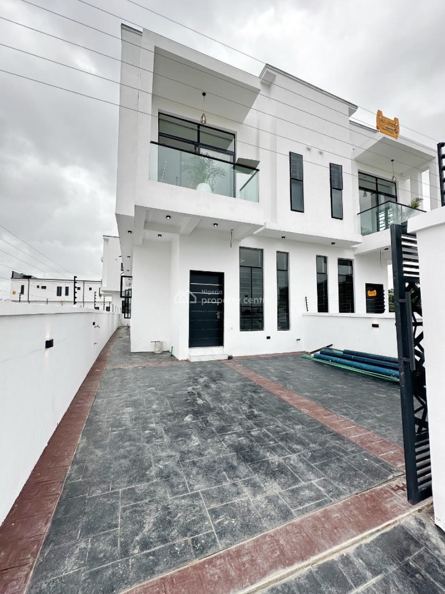 Contemporary 4 Bedroom Semi Detached Duplex with Bq, Ajah, Ajah, Lagos, Semi-detached Duplex for Sale
