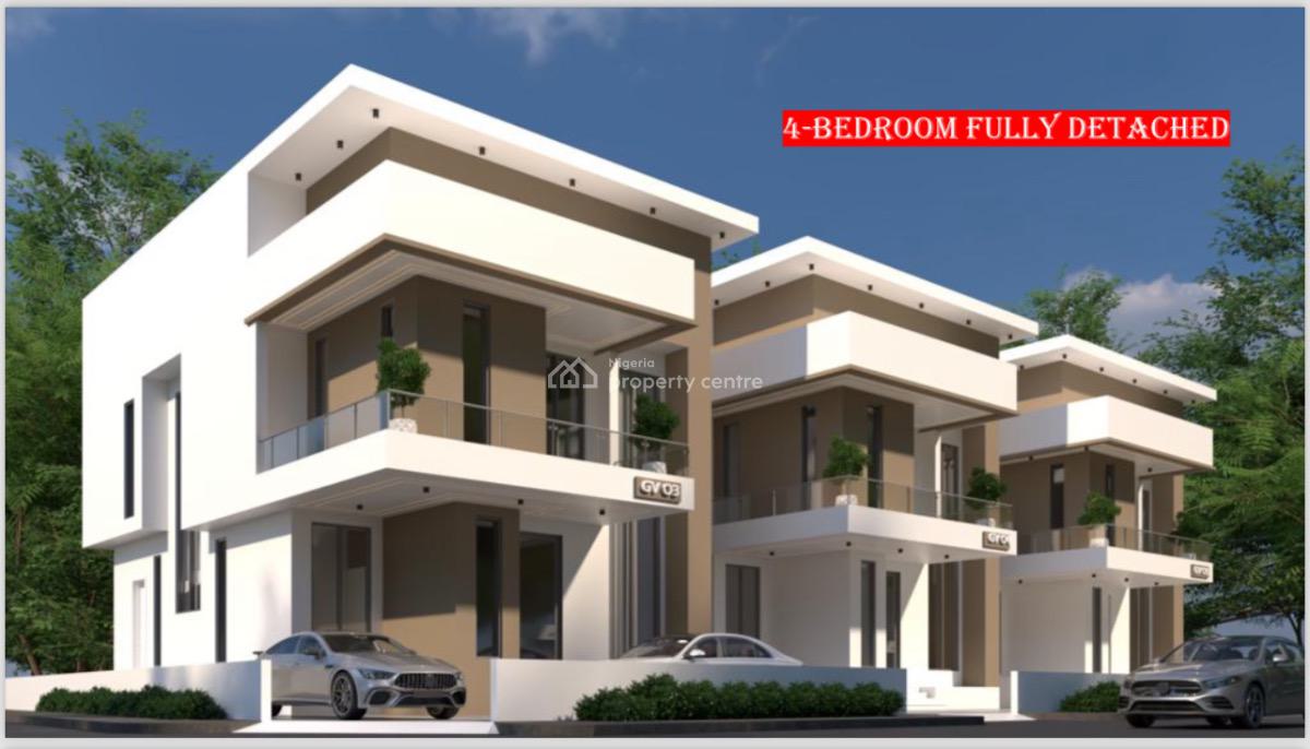 4 Bedroom Fully Detached with Bq., Ado Road, Ajah, Lagos, Detached Duplex for Sale