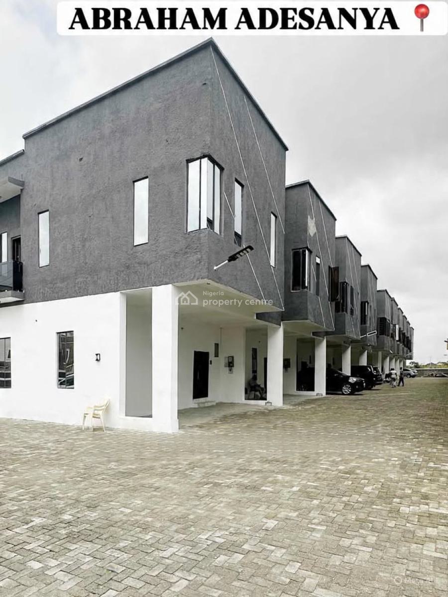 Lovely 4 Bedroom Terrace Duplex with Bq, Orchid, Lekki, Lagos, Terraced Duplex for Sale
