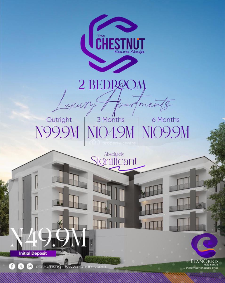 Luxury 2&3 Bedroom Apartments Plus Bq with Exquisite Facilities., Kaura District, Games Village, Kaura, Abuja, Flat / Apartment for Sale