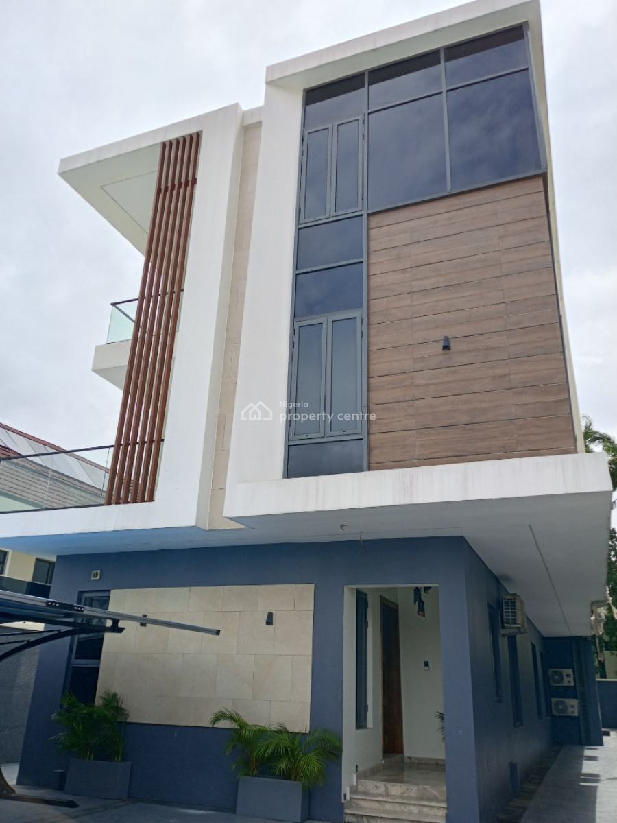 Luxury and Tastefully Finished 5 Bedroom Duplex with Bq, Off Fola Osibo, Lekki Phase 1, Lekki, Lagos, Detached Duplex for Sale