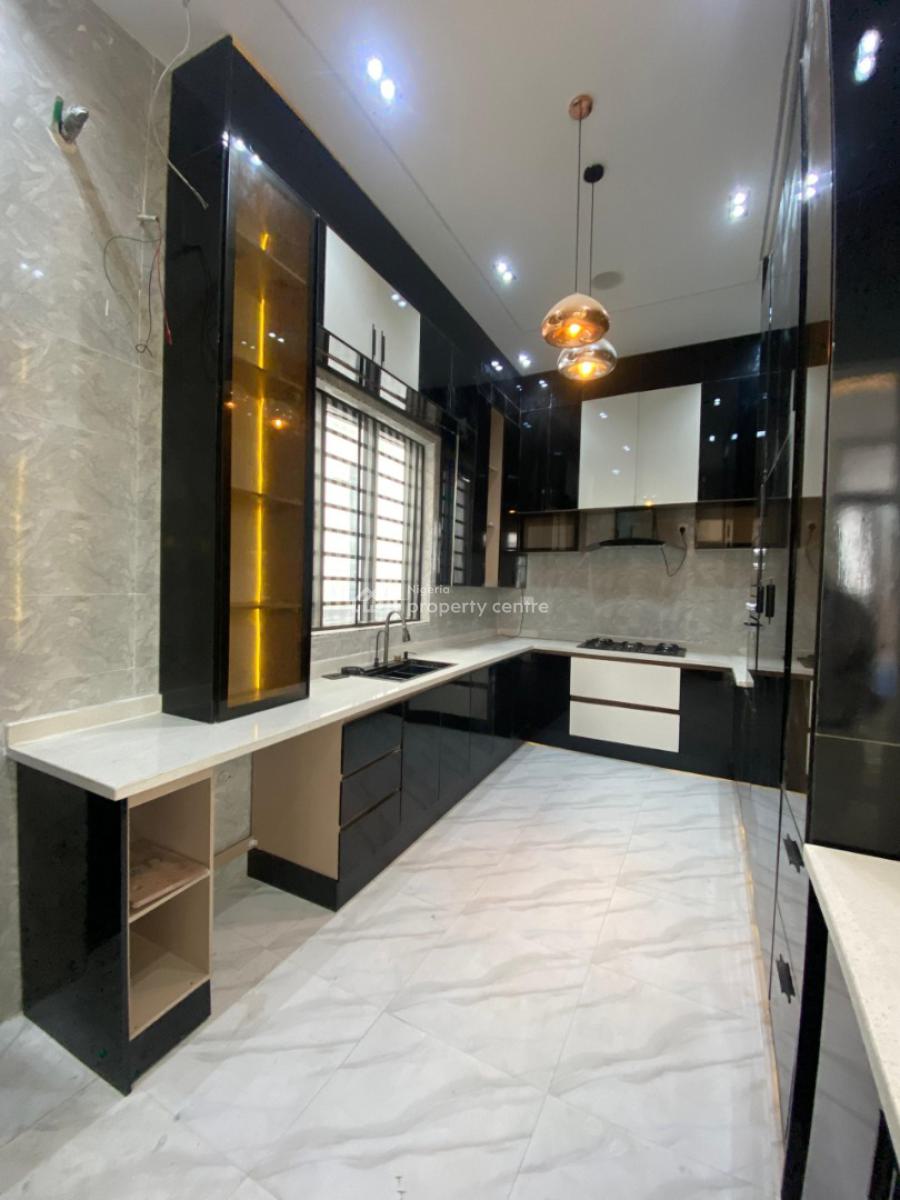 5 Bedroom Fully Detached Duplex with Bq,study& Swimming Pool, Chevron Alternative, Lekki, Lagos, Detached Duplex for Sale
