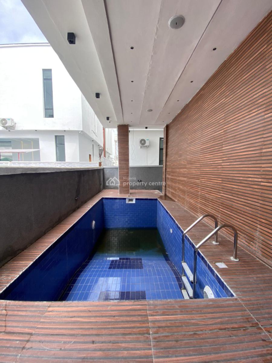 5 Bedroom Fully Detached Duplex with Bq,study& Swimming Pool, Chevron Alternative, Lekki, Lagos, Detached Duplex for Sale