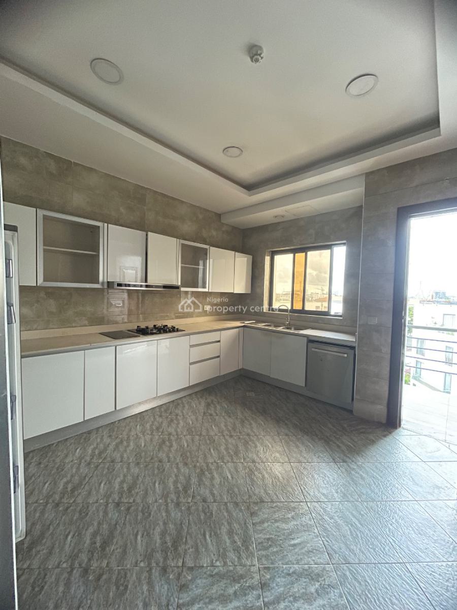 Posh 4 Bedroom Maisonette + Bq, Pool & Gym, Banana Island, Ikoyi, Lagos, Terraced Duplex for Rent