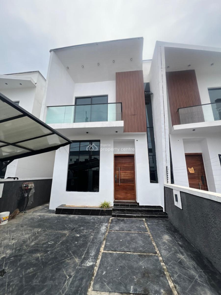 4 Bedroom Semi Detached Duplex with a Bq, Ikota, Lekki, Lagos, Semi-detached Duplex for Rent
