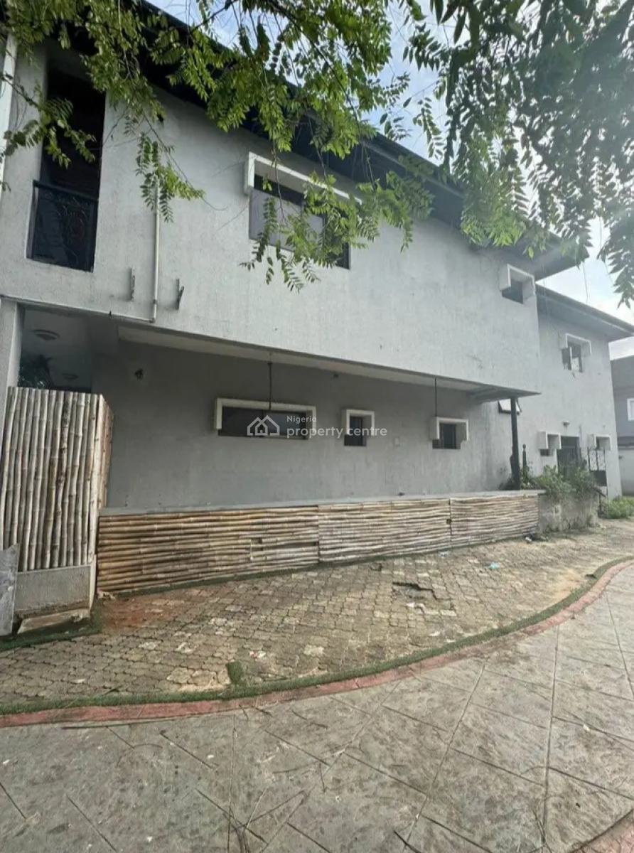 Standardly Built 6 Bedroom Detached Duplex with 3 Bqs on 1200sqm, Fola Osibo Road, Lekki Phase 1, Lekki, Lagos, Commercial Property for Rent