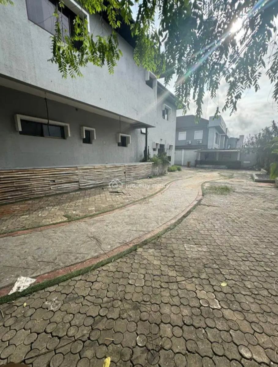 Standardly Built 6 Bedroom Detached Duplex with 3 Bqs on 1200sqm, Fola Osibo Road, Lekki Phase 1, Lekki, Lagos, Commercial Property for Rent