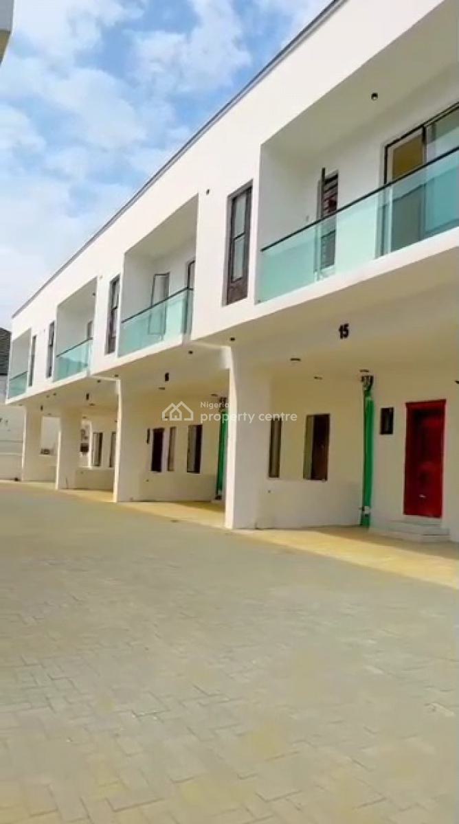 Newly Built 4 Bedroom Terrace Duplex with a Bq, Orchid Road, Lekki, Lagos, Terraced Duplex for Sale
