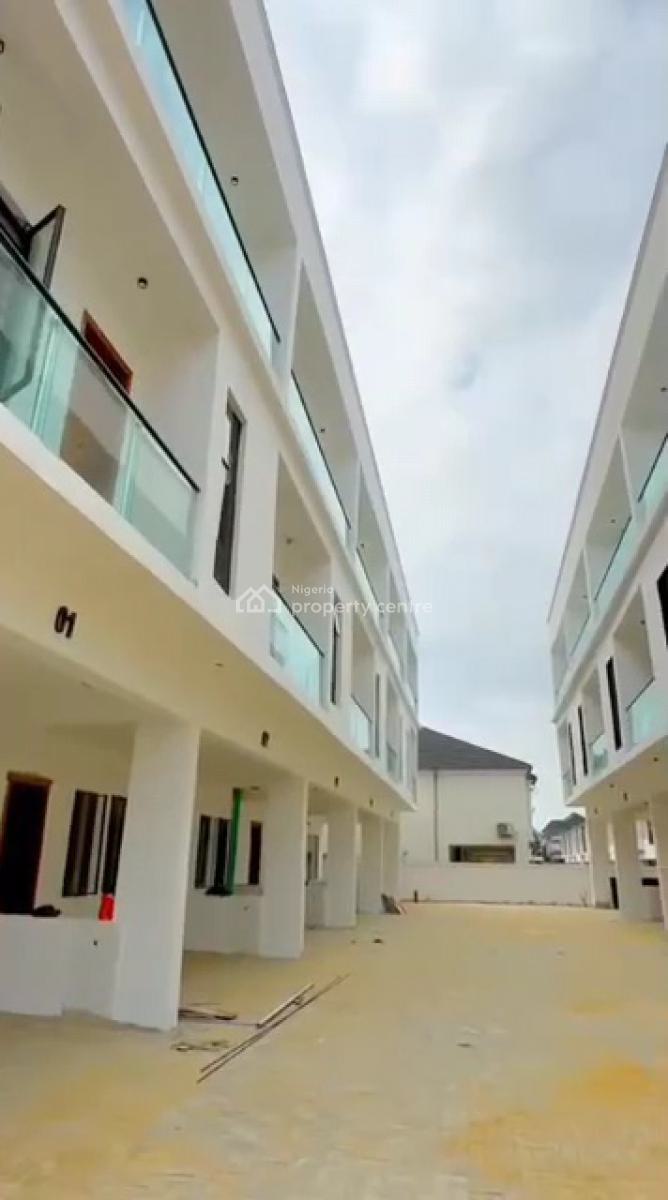 Newly Built 4 Bedroom Terrace Duplex with a Bq, Orchid Road, Lekki, Lagos, Terraced Duplex for Sale