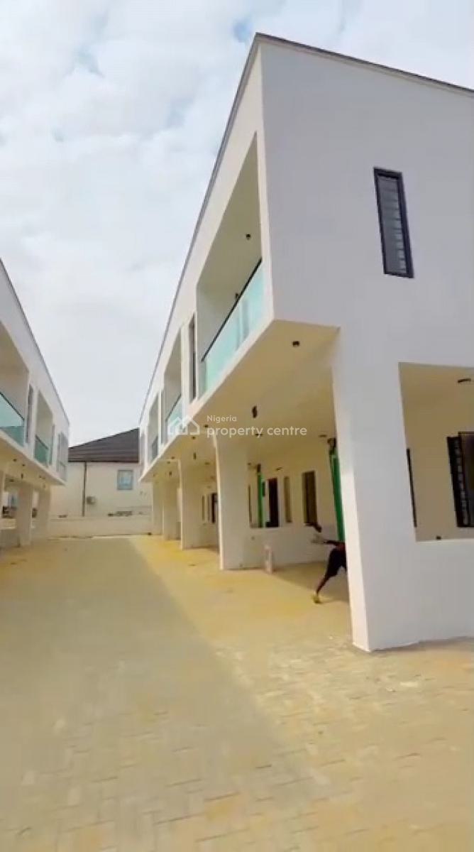 Newly Built 4 Bedroom Terrace Duplex with a Bq, Orchid Road, Lekki, Lagos, Terraced Duplex for Sale