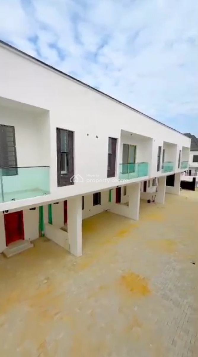 Newly Built 4 Bedroom Terrace Duplex with a Bq, Orchid Road, Lekki, Lagos, Terraced Duplex for Sale