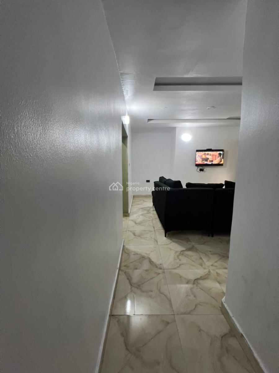 Nicely Furnished 2 Bedroom Apartment, Ago Palace, Isolo, Lagos, Flat / Apartment Short Let