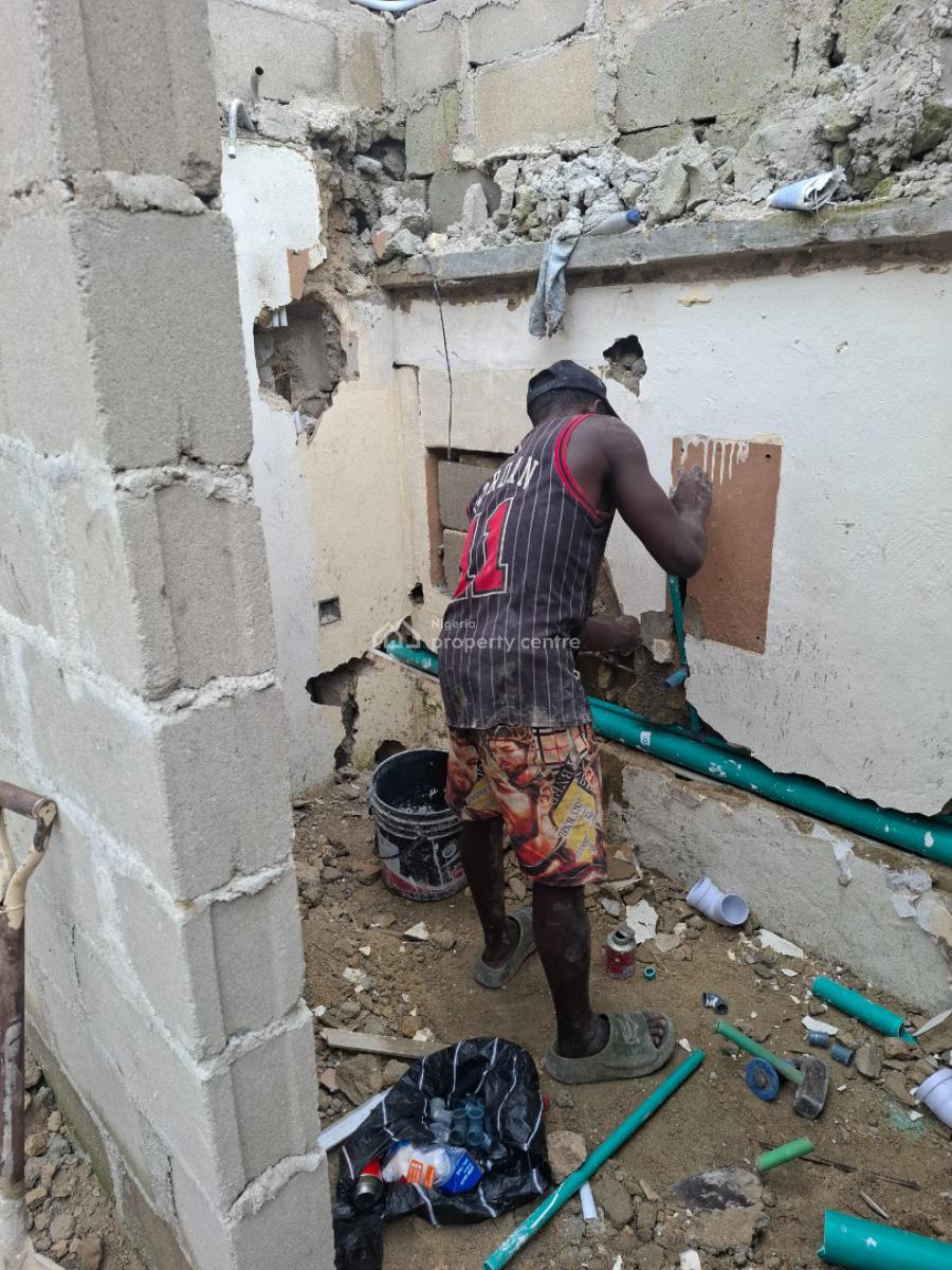 Newly Renovated Self-contained, Ado Road, Ajah, Lagos, Self Contain (single Rooms) for Rent