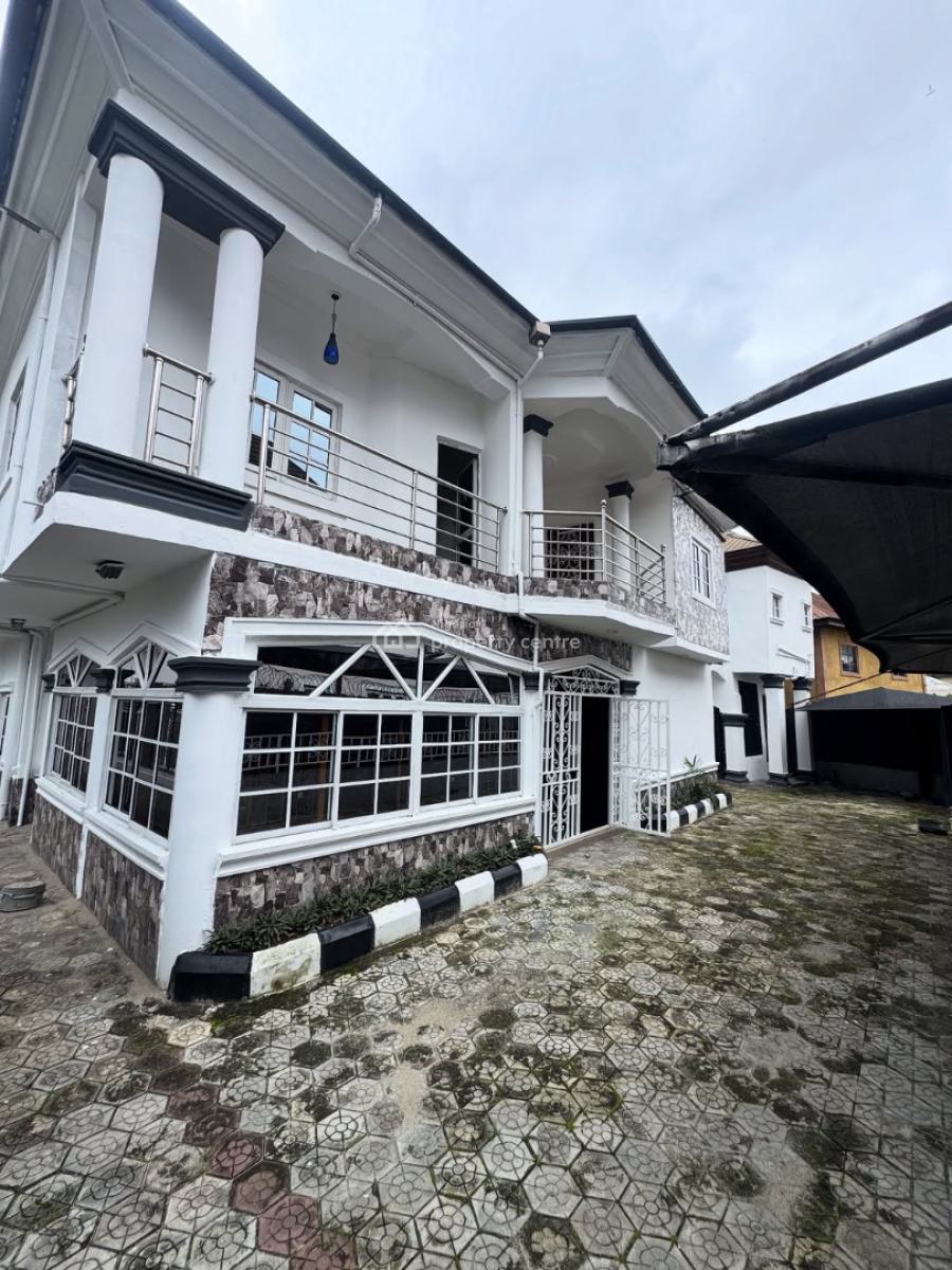 4 Bedroom Duplex with One Room Bq & Security House + Cinema + Sitout, Doxa Road Peter Odili, Port Harcourt, Rivers, Detached Duplex for Sale