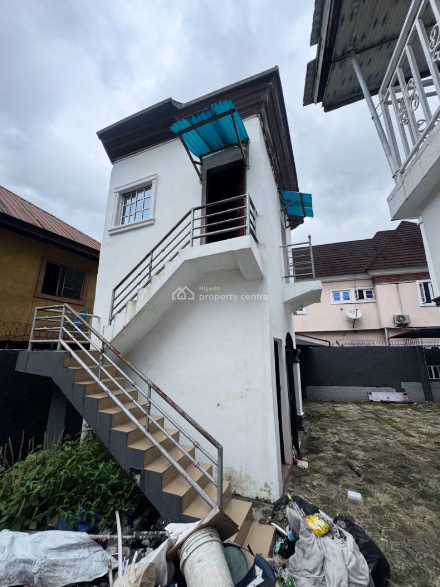 4 Bedroom Duplex with One Room Bq & Security House + Cinema + Sitout, Doxa Road Peter Odili, Port Harcourt, Rivers, Detached Duplex for Sale