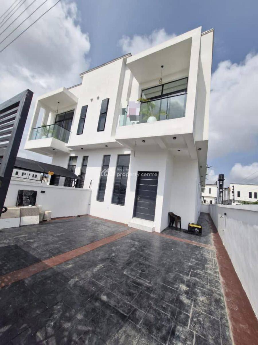 Expensively 4 Bedroom Duplex with Bq in a Serene Location, Ajah, Lagos, Semi-detached Duplex for Sale