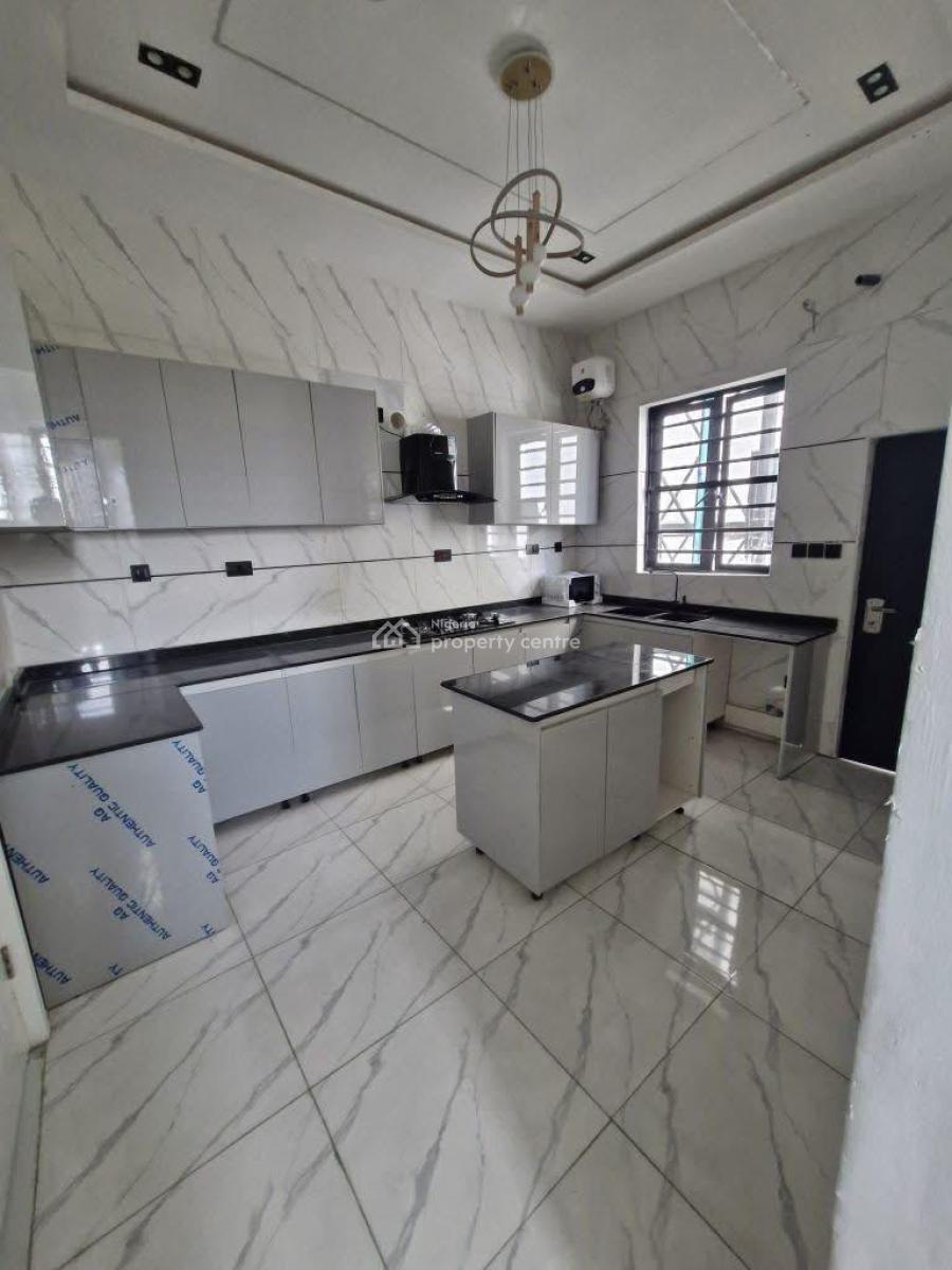 Expensively 4 Bedroom Duplex with Bq in a Serene Location, Ajah, Lagos, Semi-detached Duplex for Sale