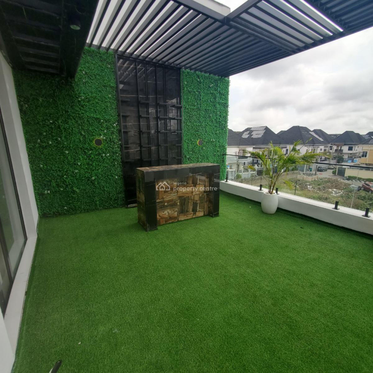 Enormous 5 Bedroom Duplex with a Pool and Bq, Chevron, Lekki, Lagos, House for Sale