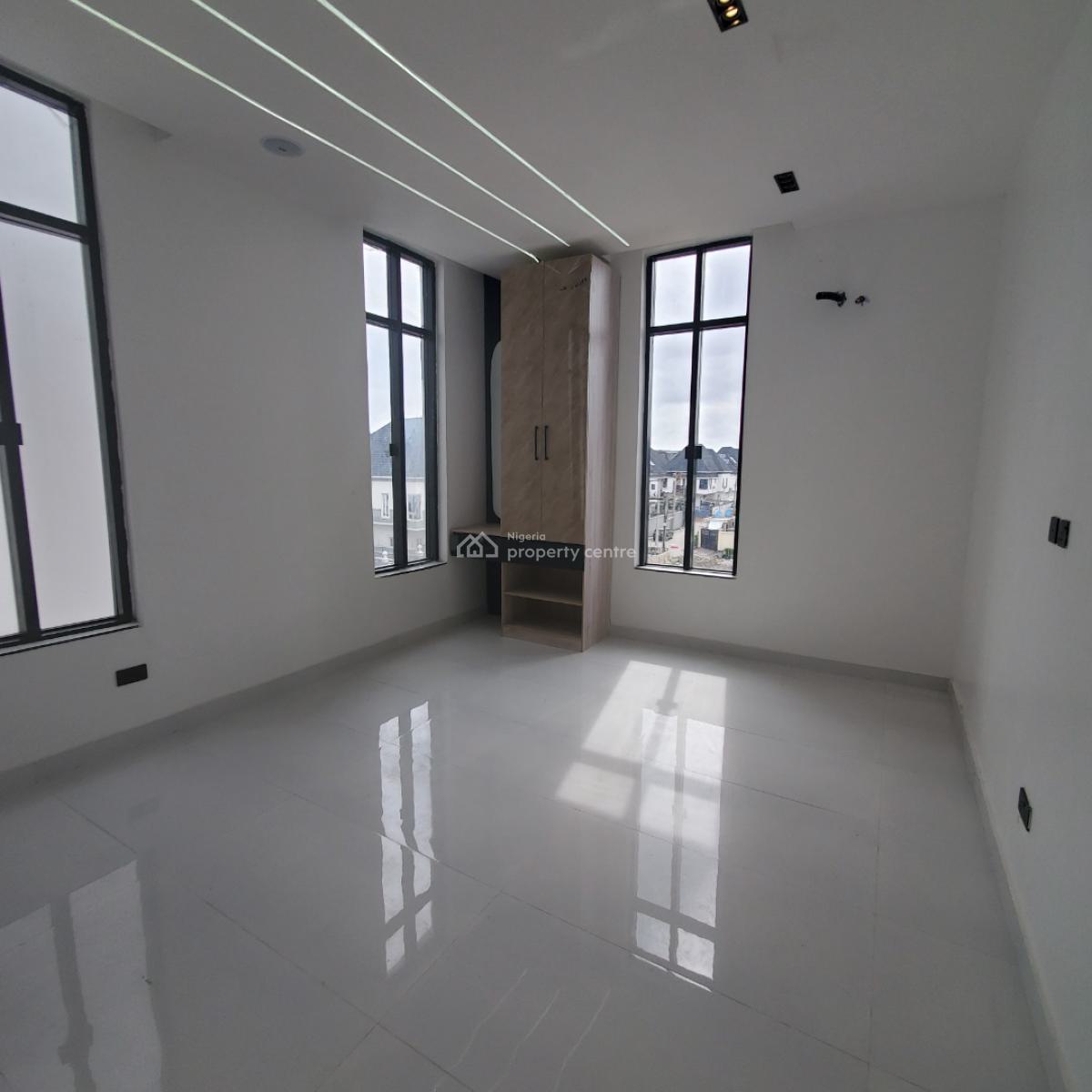 Enormous 5 Bedroom Duplex with a Pool and Bq, Chevron, Lekki, Lagos, House for Sale