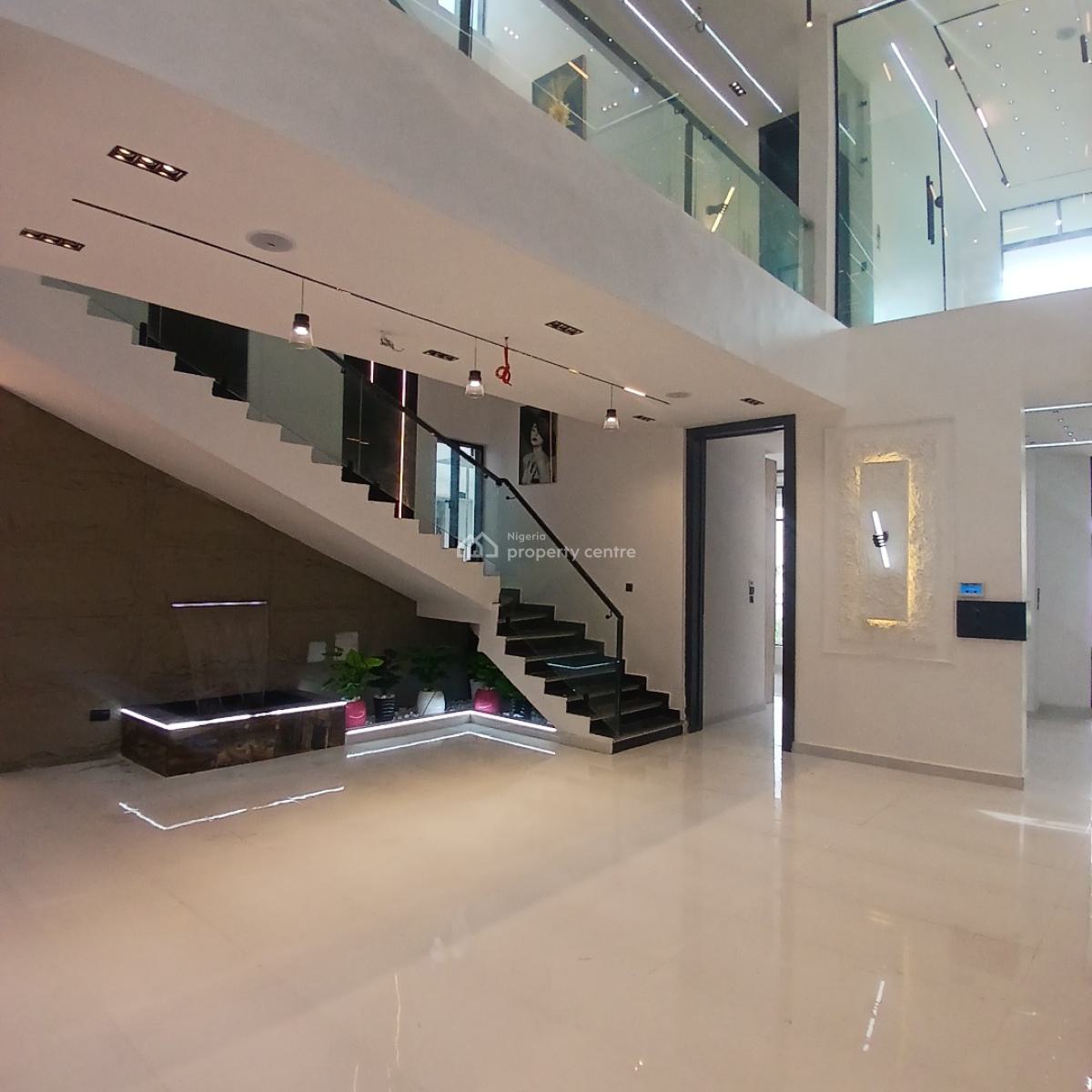Aesthetically Pleasing 5 Bedrooms Detached Duplex with Swimming Pool, Chevron, Lekki, Lagos, Detached Duplex for Sale
