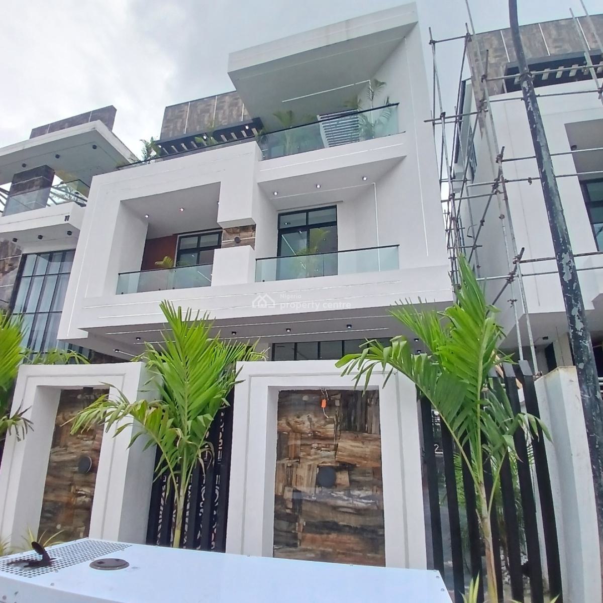 Aesthetically Pleasing 5 Bedrooms Detached Duplex with Swimming Pool, Chevron, Lekki, Lagos, Detached Duplex for Sale