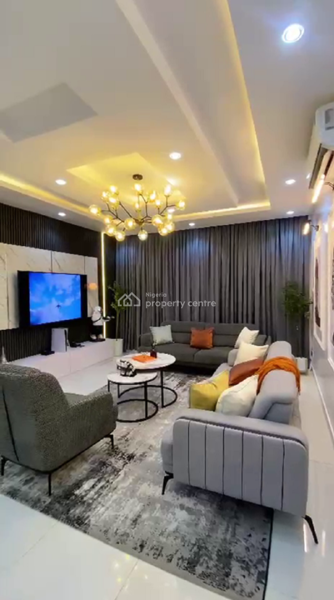 Nicely Furnished 3 Bedroom Apartment, Osapa, Lekki, Lagos, Flat / Apartment Short Let