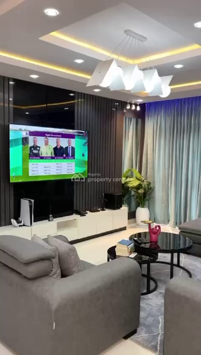 Nicely Furnished 3 Bedroom Apartment, Osapa, Lekki, Lagos, Flat / Apartment Short Let