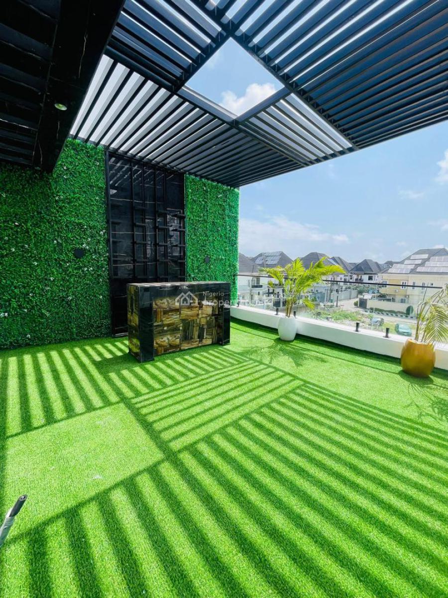 Distinguishing Luxury 6 Bedrooms Fully Detached Home with Cinema, Swimming Pool, Chevron Drive, Lekki, Lagos, Detached Duplex for Sale