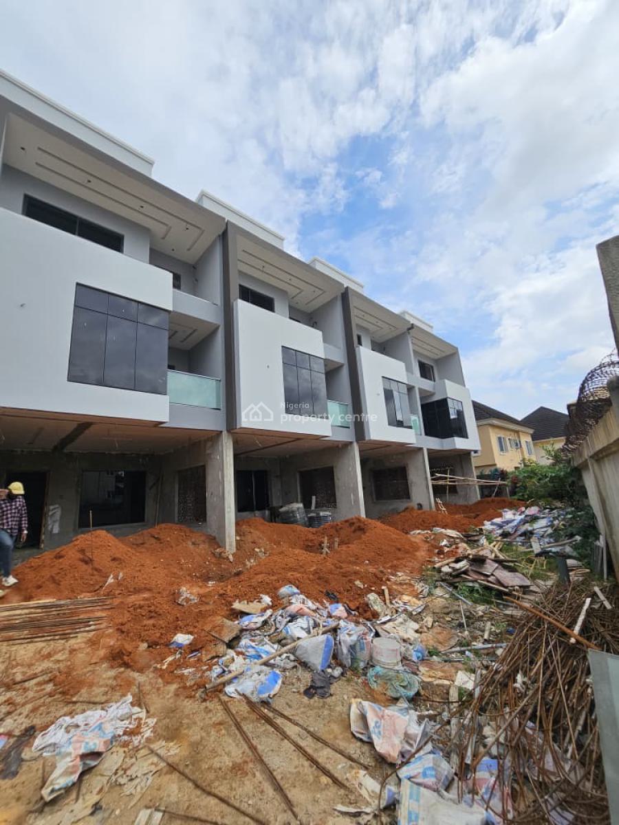 One Unit Left 4 Bedrooms Terraced Duplex with Bq, Omole Phase 2, Ikeja, Lagos, Terraced Duplex for Sale