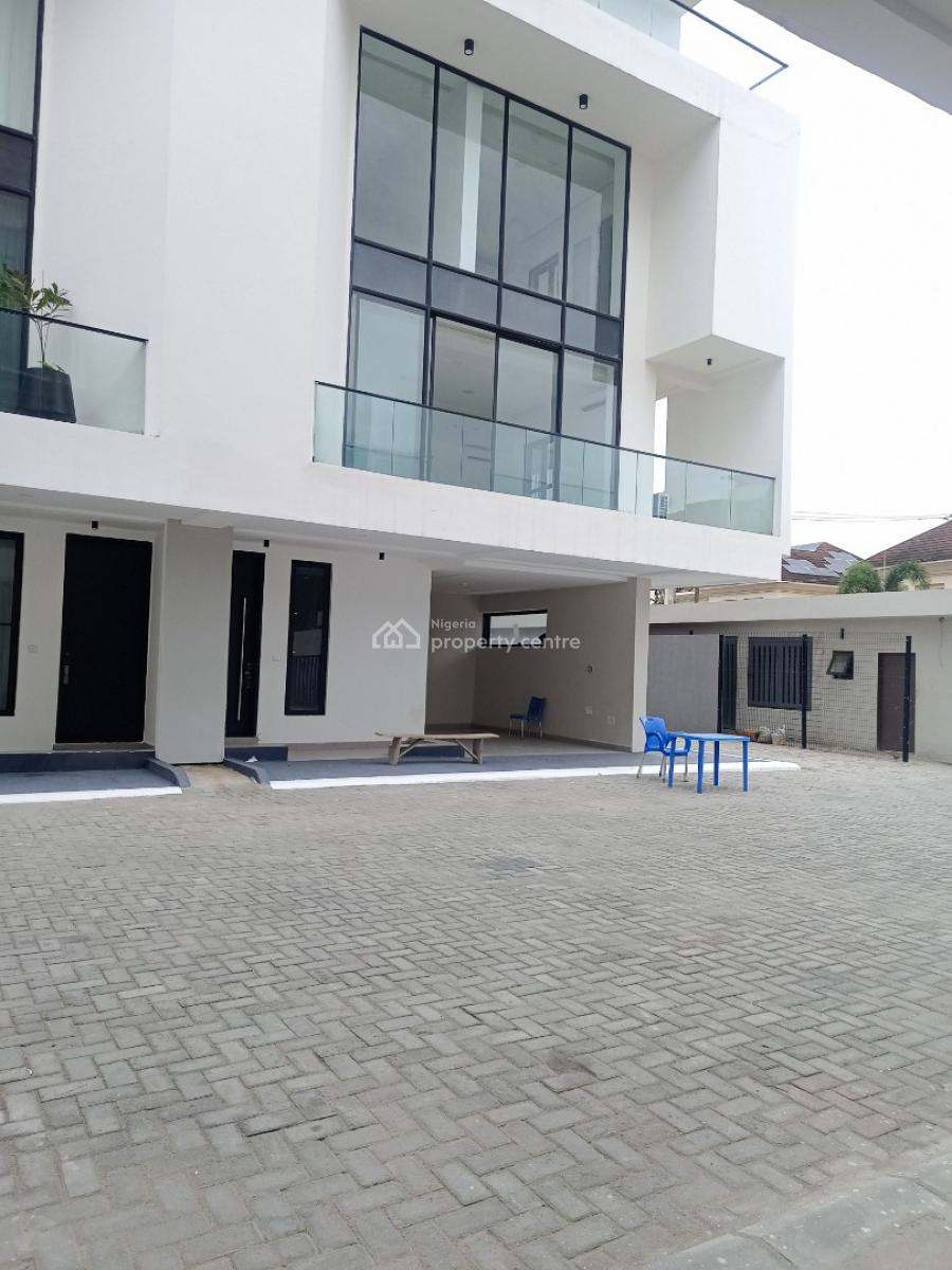 5 Bedroom Luxury Built with Private Elevator 2 Rooms Bq, Ikoyi, Lagos, Semi-detached Duplex for Sale