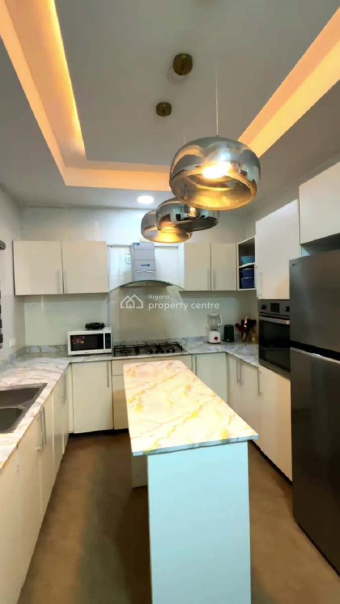 Nicely Furnished 4 Bedrooms Apartment, Ikate, Lekki, Lagos, Flat / Apartment Short Let